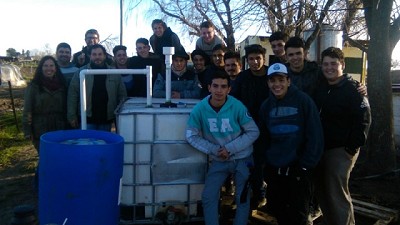 Crece la construcción de biodigestores en escuelas rurales de la Provincia