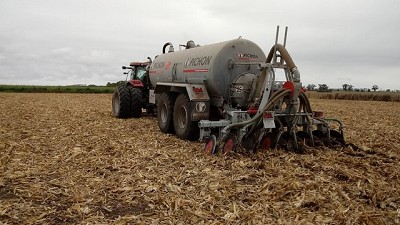 Ajuste fino, para aplicar desechos ganaderos y porcinos con manejo de precisión en el lote