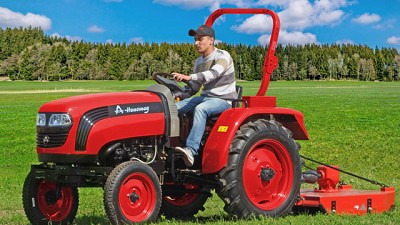 Hanomag desarrolló el tractor 304A de uso agrícola