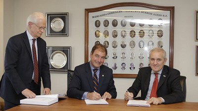 MATba y ROFEX firmaron compromiso de integración