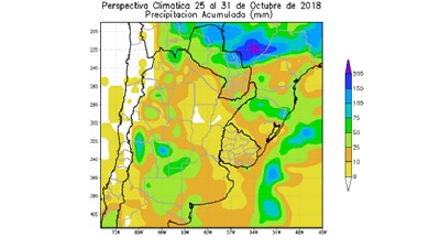 Informe climático semanal - por Ing. Agr. Eduardo Sierra