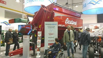 Cestari va con sus tolvas a EIMA 2018