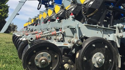 Víctor Juri incorporó el cuerpo de siembra G 35