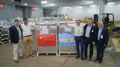 Argentina envió por primera vez arándanos a China