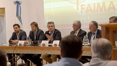 Etchevehere participó de la apertura del Congreso de FAIMA