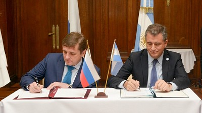 Argentina y Rusia firman un convenio de cooperación de pesca