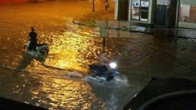 Fuerte tormenta inundó Resistencia: cayeron más de 170 mm en dos horas