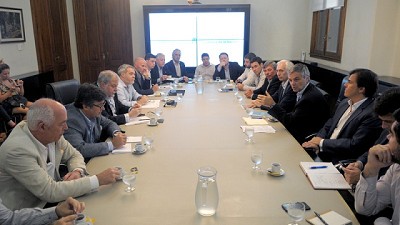 Reunión en Agroindustria para coordinar la logística de la cosecha gruesa 2019