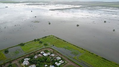 Inundaciones en Santa Fe: en un mes llovió el promedio anual
