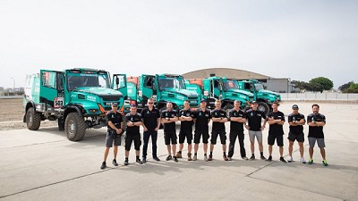 IVECO finaliza el Dakar 2019 en el podio y con sus cuatro camiones en la meta