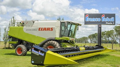 Franco Fabril presenta el cabezal girasolero Evolution