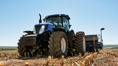 La potencia de los tractores New Holland llegan a la expo