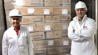 La carne argentina desembarca en el puerto de Filadelfia