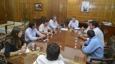 Etchevehere se reunió con productores arroceros de Entre Ríos