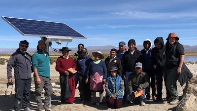 Instalación de Bombas Solares para cría ganadera en comunidades de la Puna Jujeña