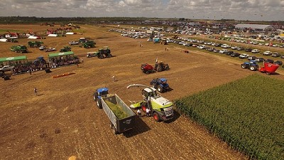 Las CLAAS hicieron mucho ruido en Expoagro