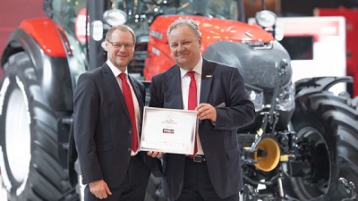 El Versum CVXDrive y el Quadtrac CVXDrive de Case IH recibieron el premio 