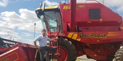 Tras siete meses parada, volvió a producir la fábrica de cosechadoras Vassalli