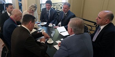 Comenzó la misión comercial en Europa