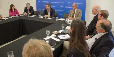 Etchevehere recibió a las autoridades de la Cámara de Importadores de Carne de EE.UU