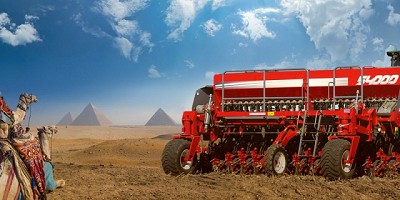 Egipto importó la primera sembradora argentina