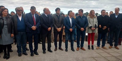 Se inauguró una obra de modernización de los sistemas de riego en Mendoza