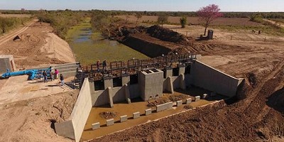 Obras de infraestructura para productores del Chaco
