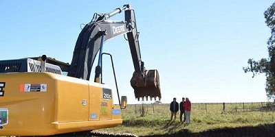 Nueva maquinaria para los caminos rurales de General Guido y General Madariaga en la provincia de Buenos Aires