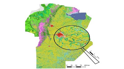 Presentaron un innovador mapa de cobertura del suelo en el país