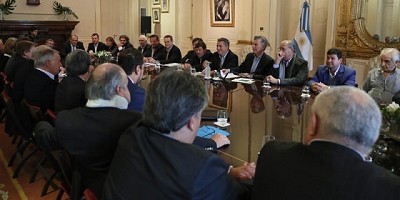 Macri y Etchevehere se reunieron con la Mesa de la Competitividad de la Carne