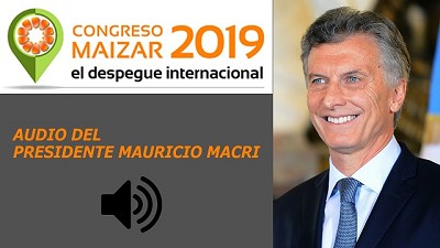 Las Felicitaciones de Macri a la cadena de Maíz que nos compartió A. Morelli el Pres. de Maizar