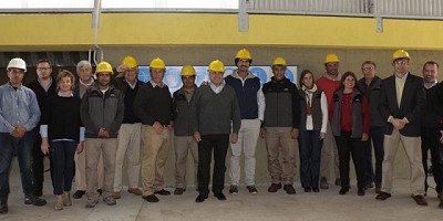 Sarquís cerró la Semana del Trigo y recorrió empresa en nutrición animal en Villegas