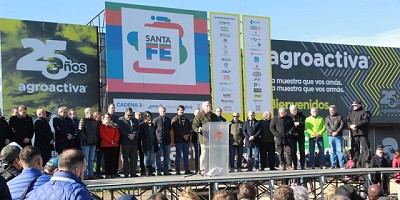 AgroActiva inauguró oficialmente su 25ª edición ante miles de visitantes