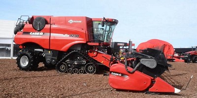 Case IH mostró las cosechadoras Axial Flow con orugas