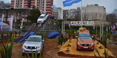 Fuerte y nacional: la Nissan Frontier Argentina dice presente en La Rural de Palermo