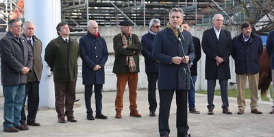 Etchevehere participó de la apertura de la 133° Exposición Rural Argentina