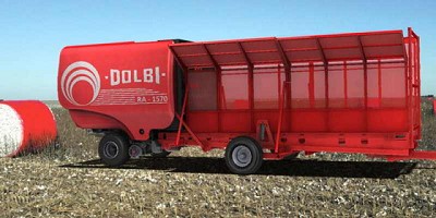 Dolbi lanza la rotoenfardadora de algodón RA 1570