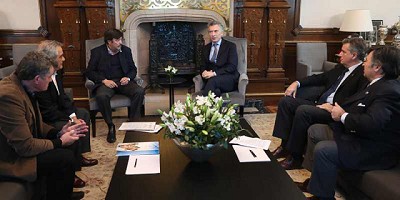 Macri se reunió con la Mesa de Enlace