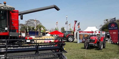 La potencia de Massey Ferguson estuvo presente en Expoagro Corrientes