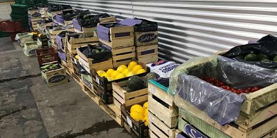 Rescatan más de 1.000 kilos de frutas y verduras y los donan a 9 comedores de Quilmes