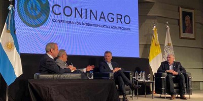 Mauricio Macri en Coninagro: 