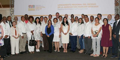Agricultura participó del lanzamiento del Decenio de la Agricultura Familiar 2019-2028
