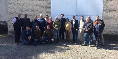 Durante una visita a Pringles y Bolívar, Sarquís destacó el trabajo conjunto con el Ministerio de Seguridad para evitar casos de delitos rurales