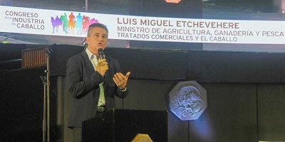 Etchevehere abrió el Congreso de la Industria del Caballo