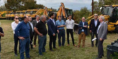 Comienza la reparación de 4 mil kilómetros de caminos rurales troncales en la Provincia