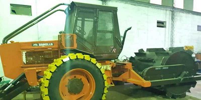 Zanello desarrolló con el INTA un rolo autopropulsado para sistemas silvopastoriles