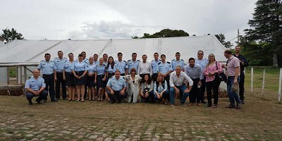 Finalizó la 1° etapa del proyecto de huerta orgánica en la Colonia Penal de Ezeiza