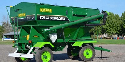 Bernardín lanzó su primera tolva semillera
