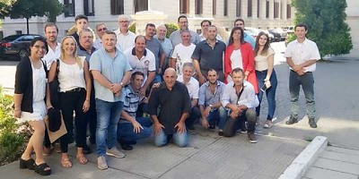 Tuvieron un mano a mano con Basterra y le presentaron un esquema de categorización