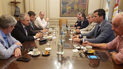Autoridades de la BCR se reunieron con el presidente del Banco Municipal de Rasario